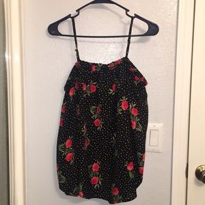 Off the shoulder with straps blouse